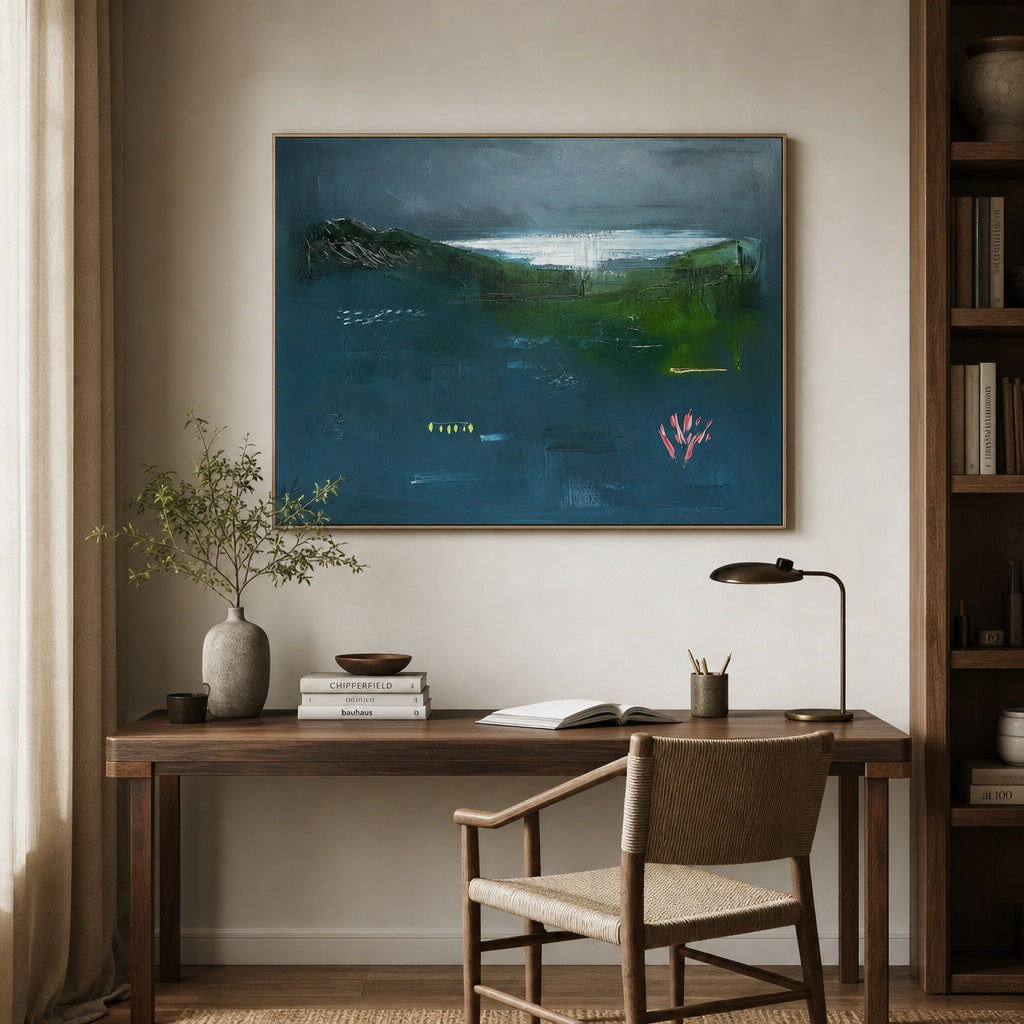 Blue Horizon Landscape