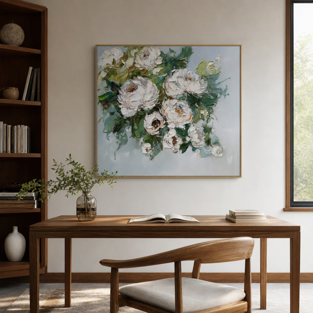 White Peony Garden