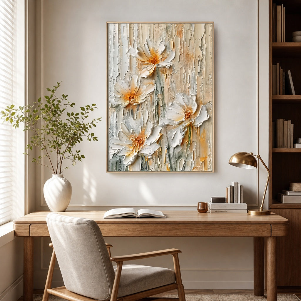 Ivory Blossom Texture