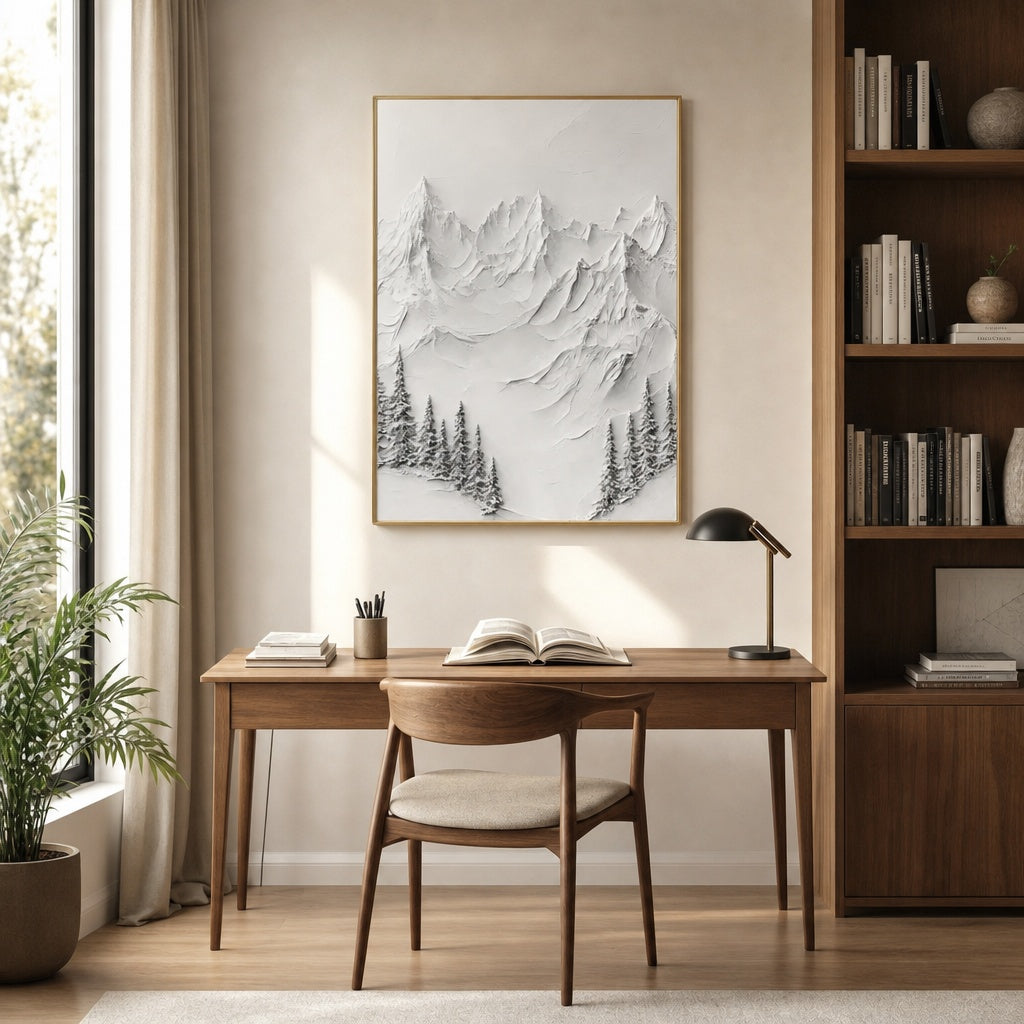 Winter Alpine Relief