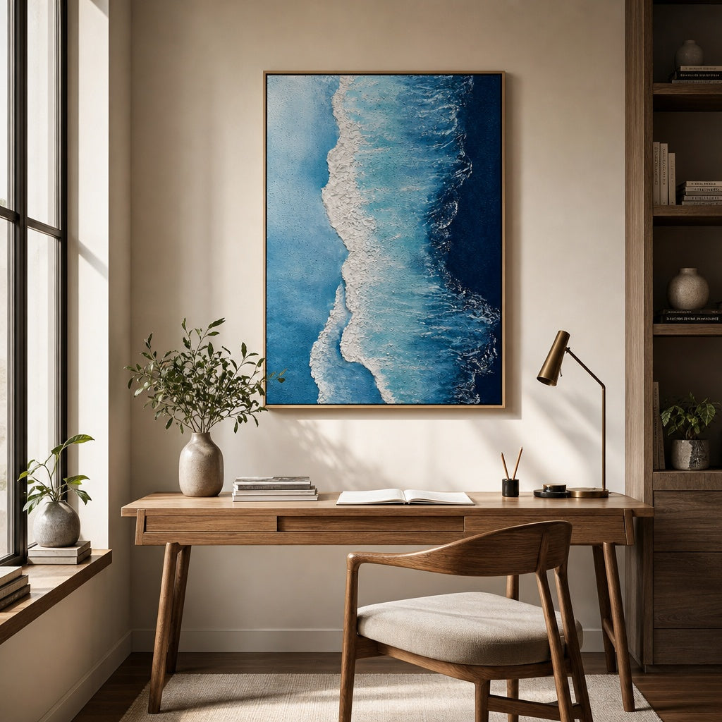 Deep Blue Shoreline