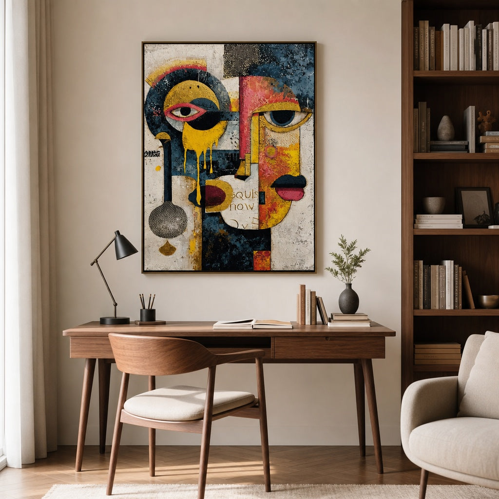 Abstract Faces Dialogue