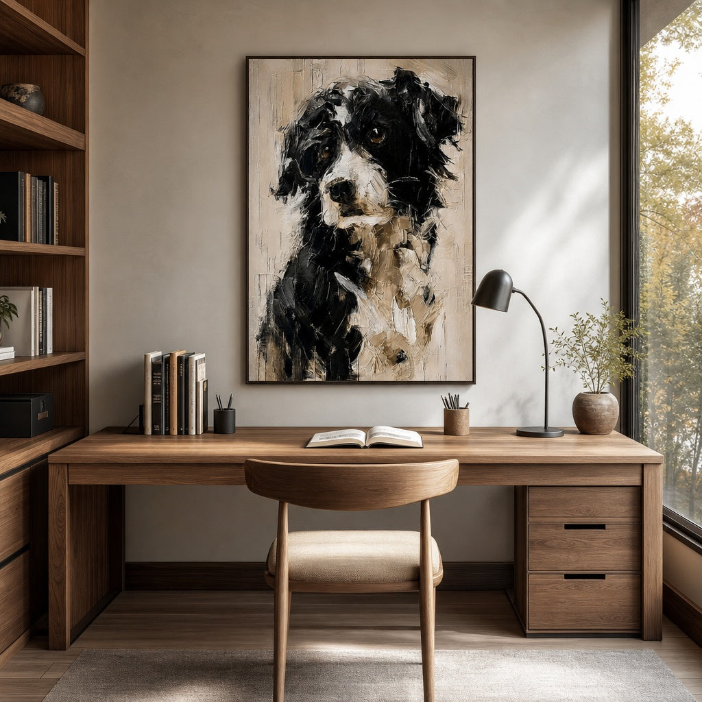 Timeless Border Collie Portrait