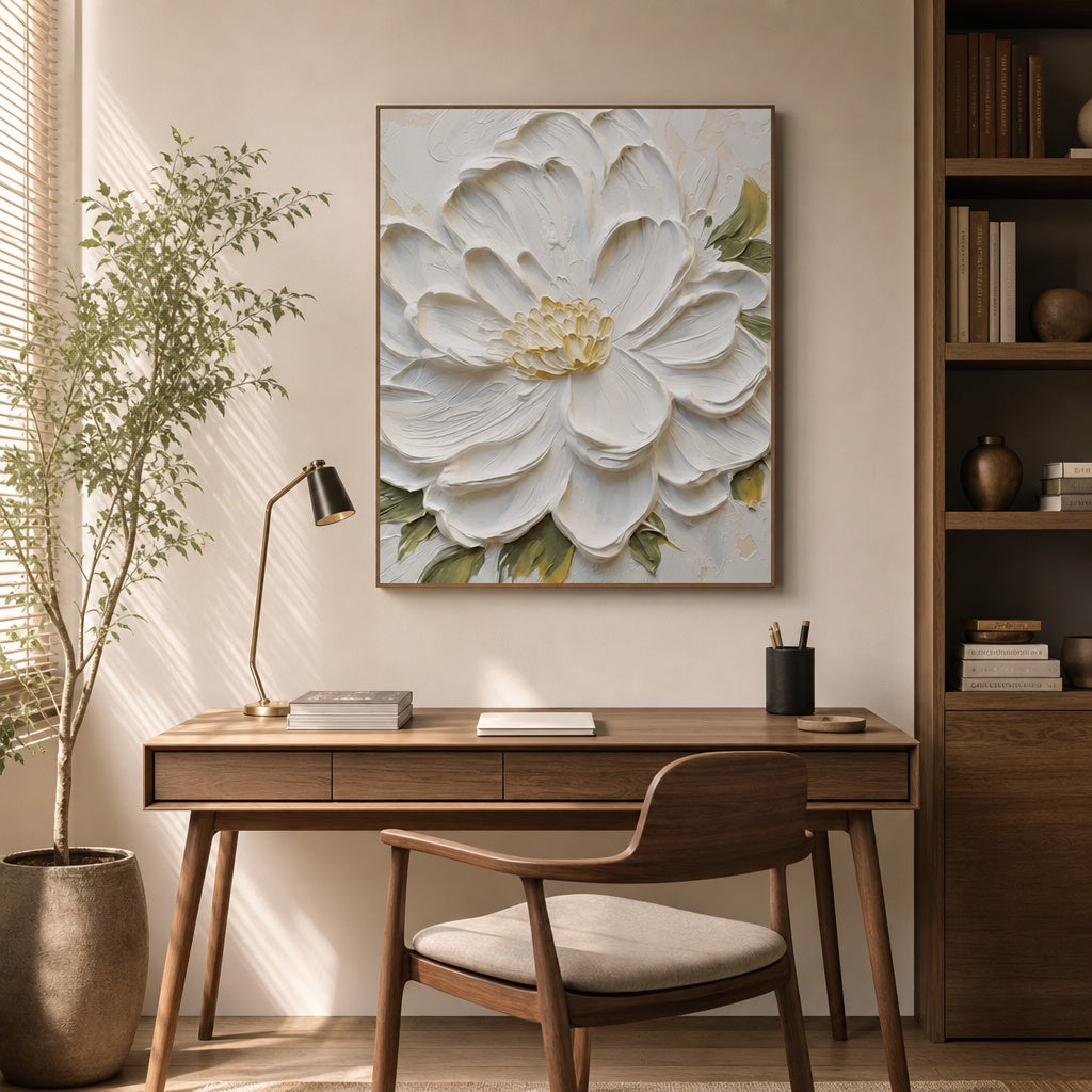 Ivory Petal Bloom