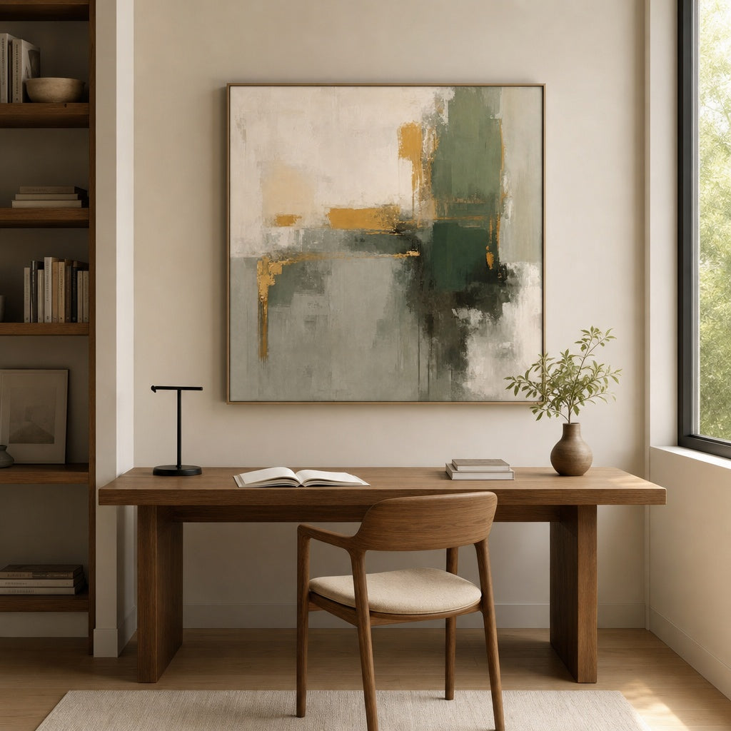 Olive Gold Stillness