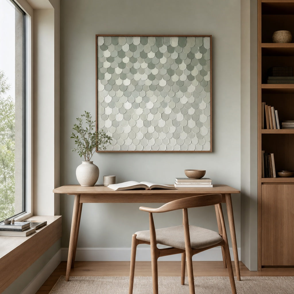 Sage Petal Mosaic