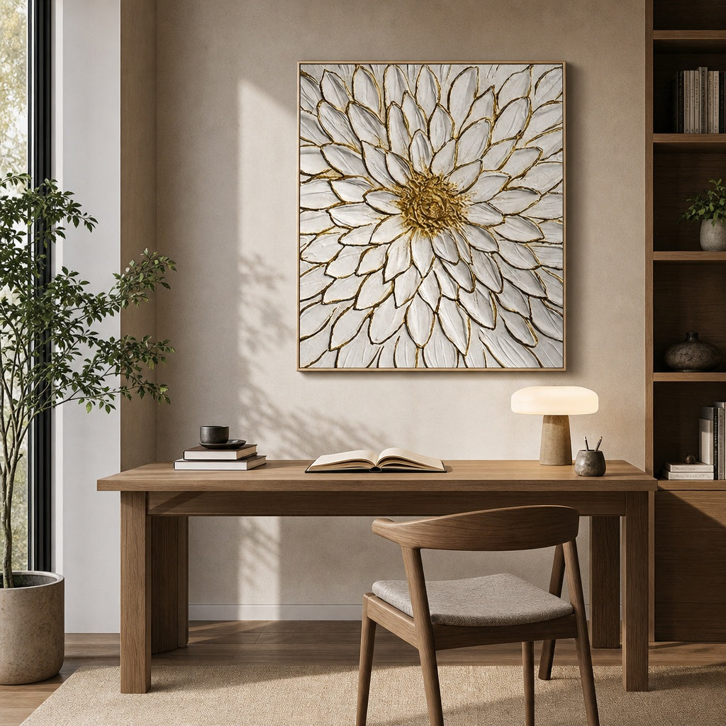 White Petal Harmony
