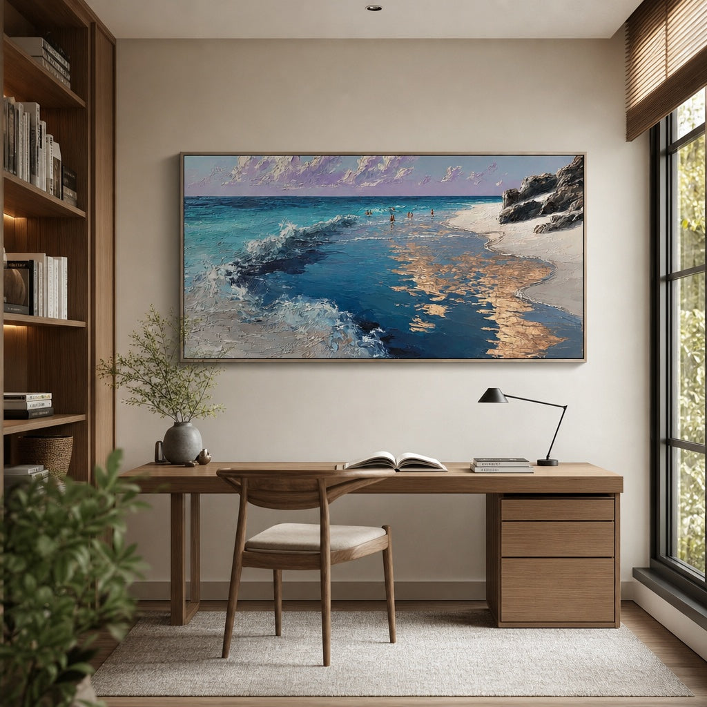 Ocean Reflection Shore