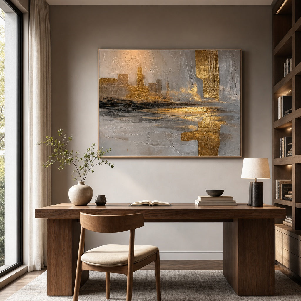 Golden Horizon Reflection
