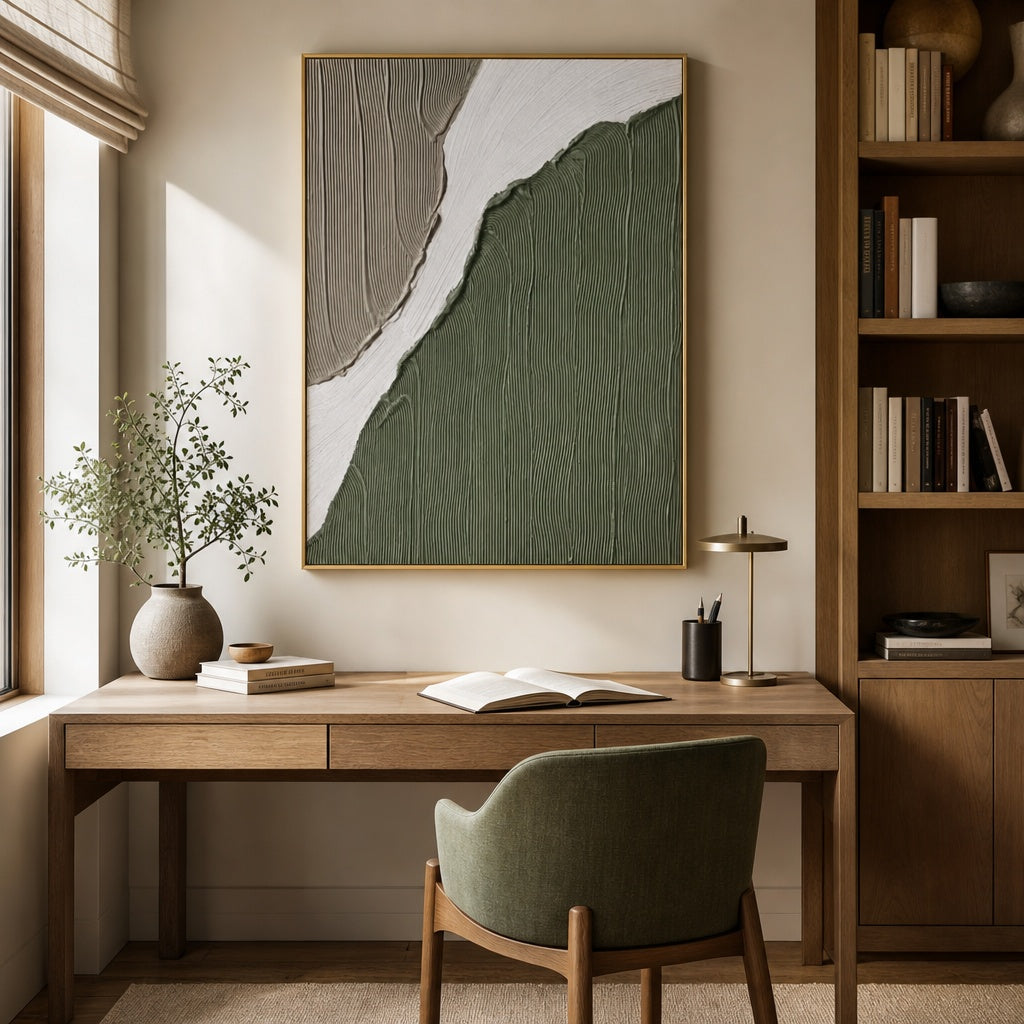 Olive Wave Texture