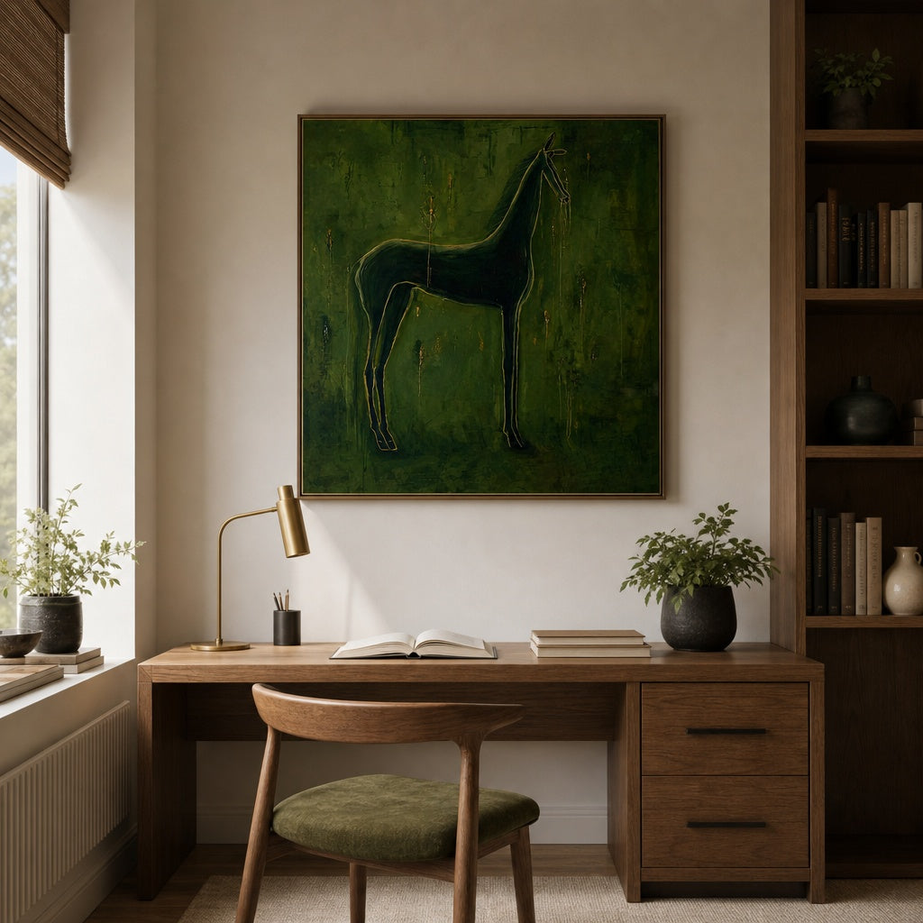 Emerald Shadow Horse