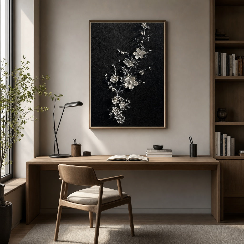 Midnight Blossom Branch