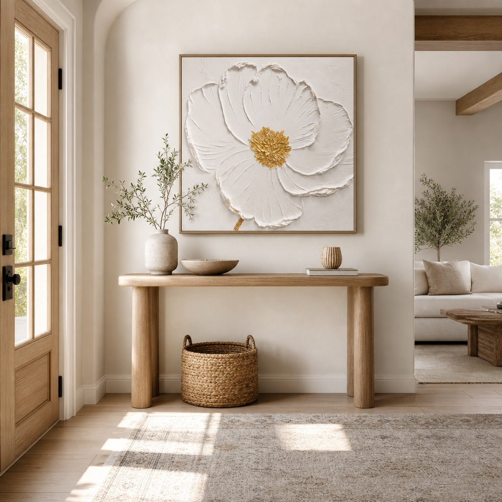 Ivory Golden Bloom