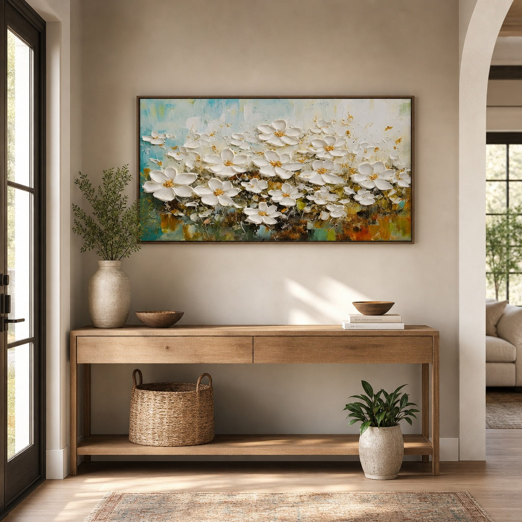 White Blossom Coastal Harmony