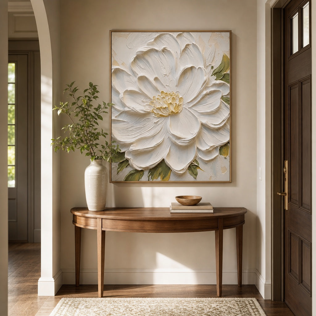 Ivory Petal Bloom