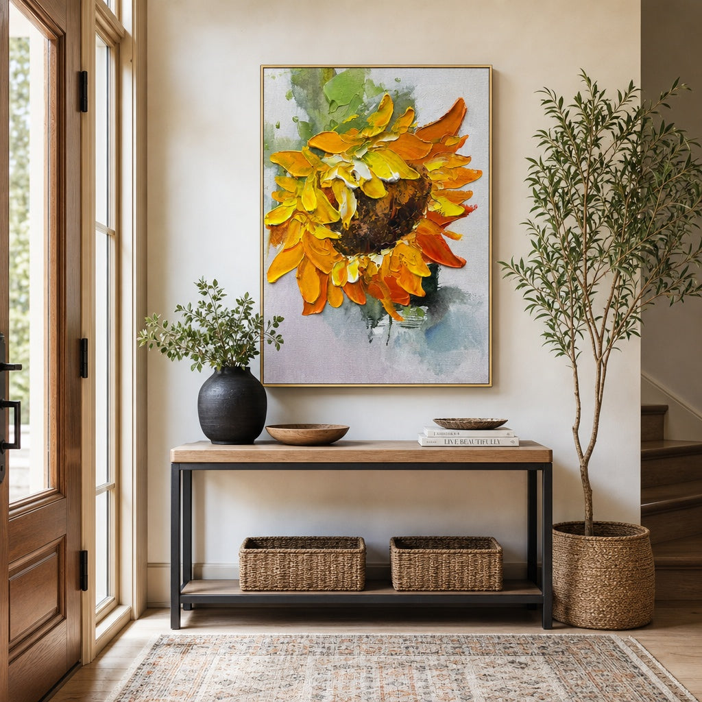 Golden Sunflower Bloom