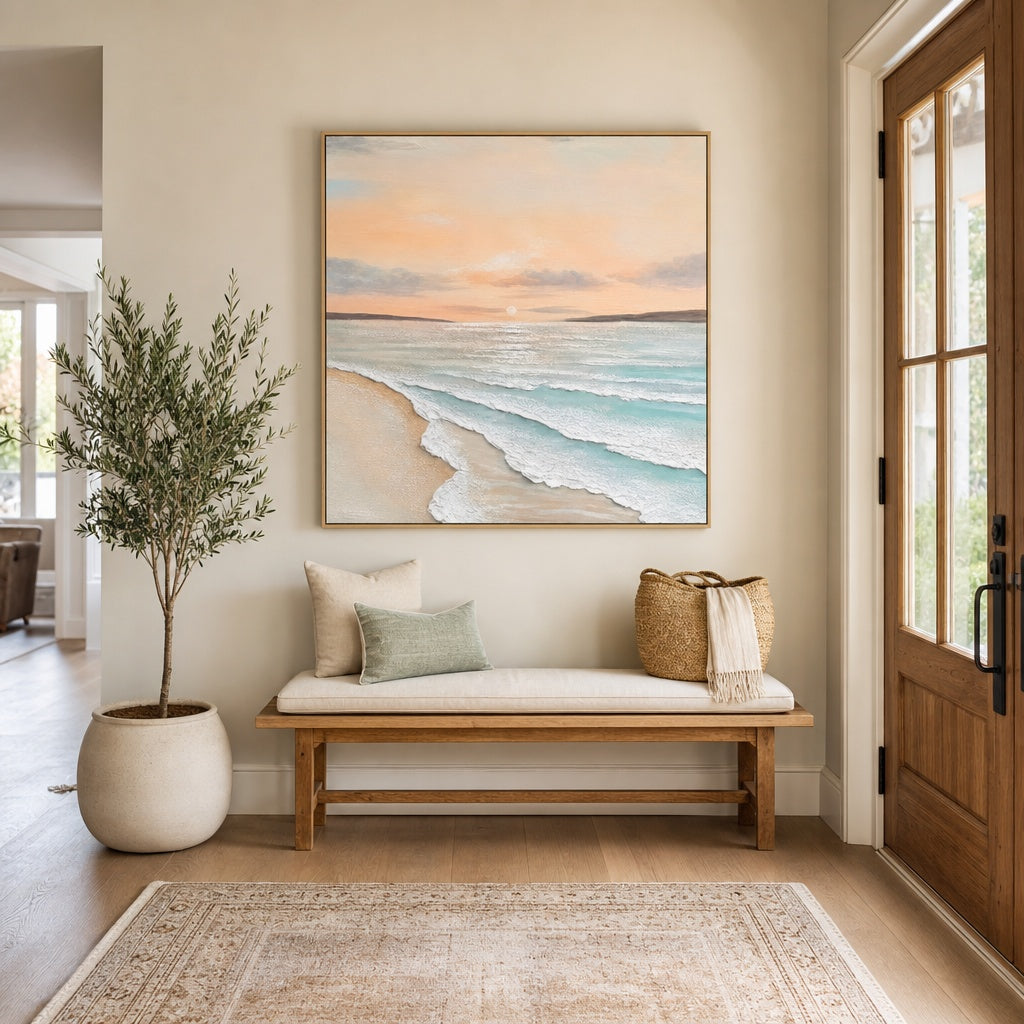 Pastel Ocean Serenity