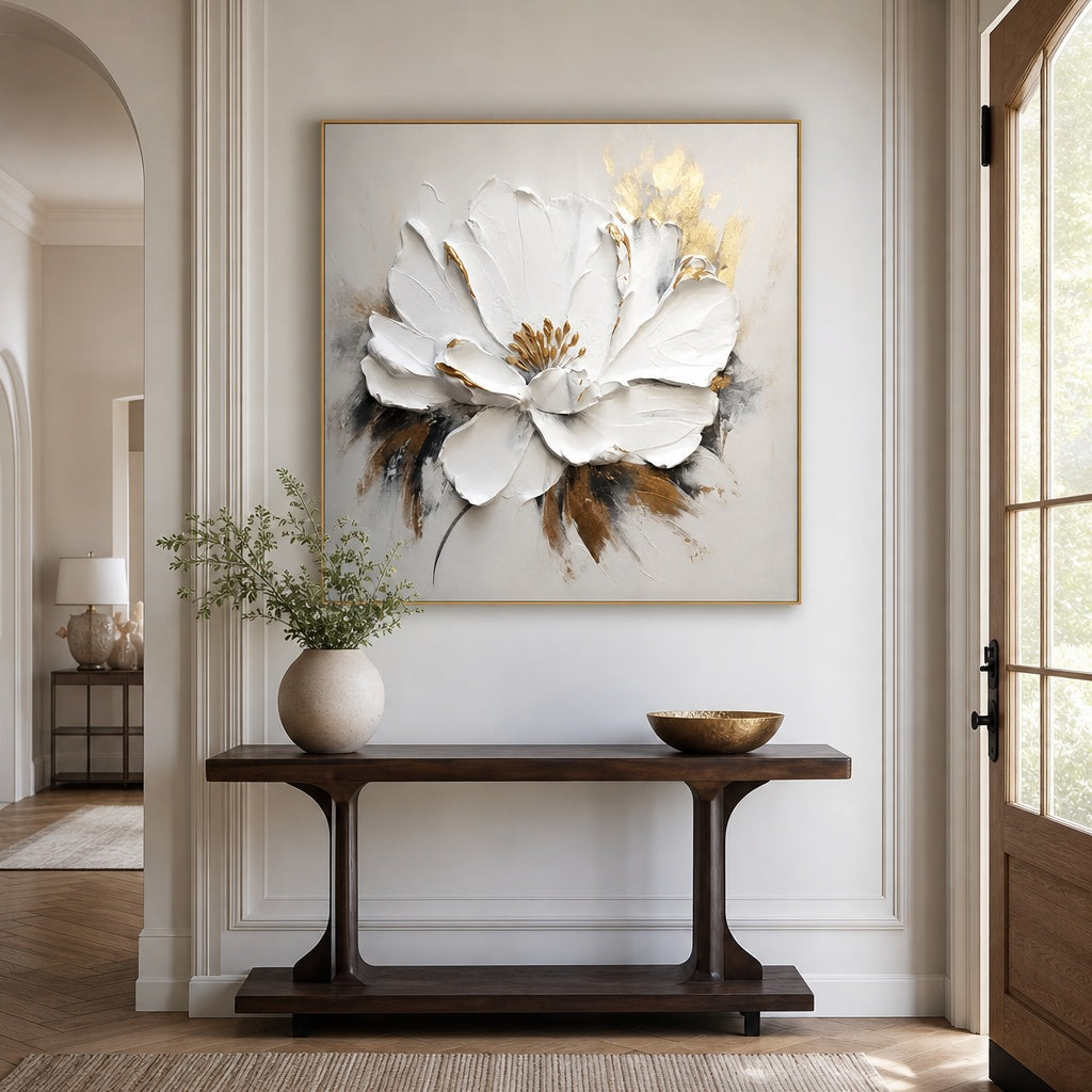 White Magnolia Bloom