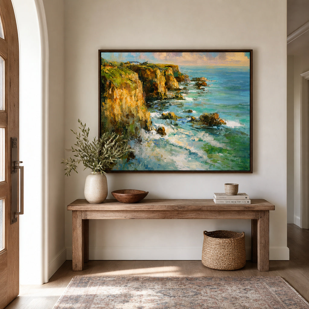 Coastal Cliffside Vista