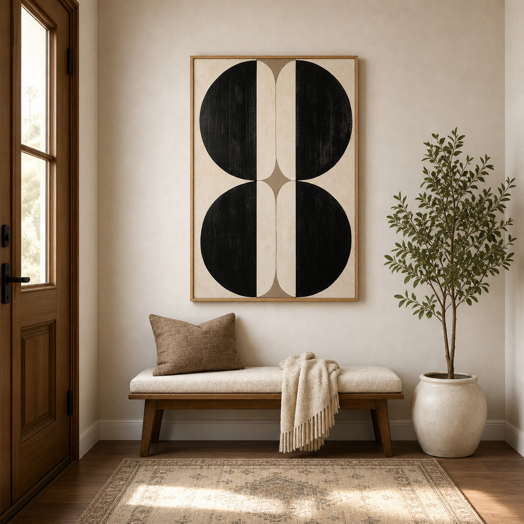 Monochrome Circle Balance