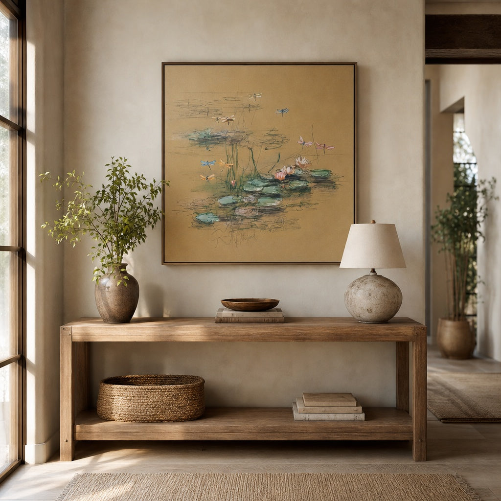 Lotus Pond Serenity