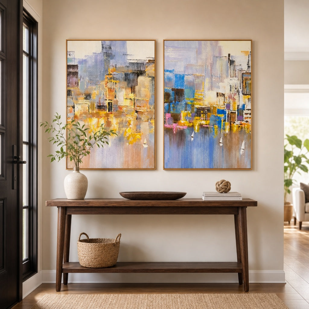 Golden City Reflections