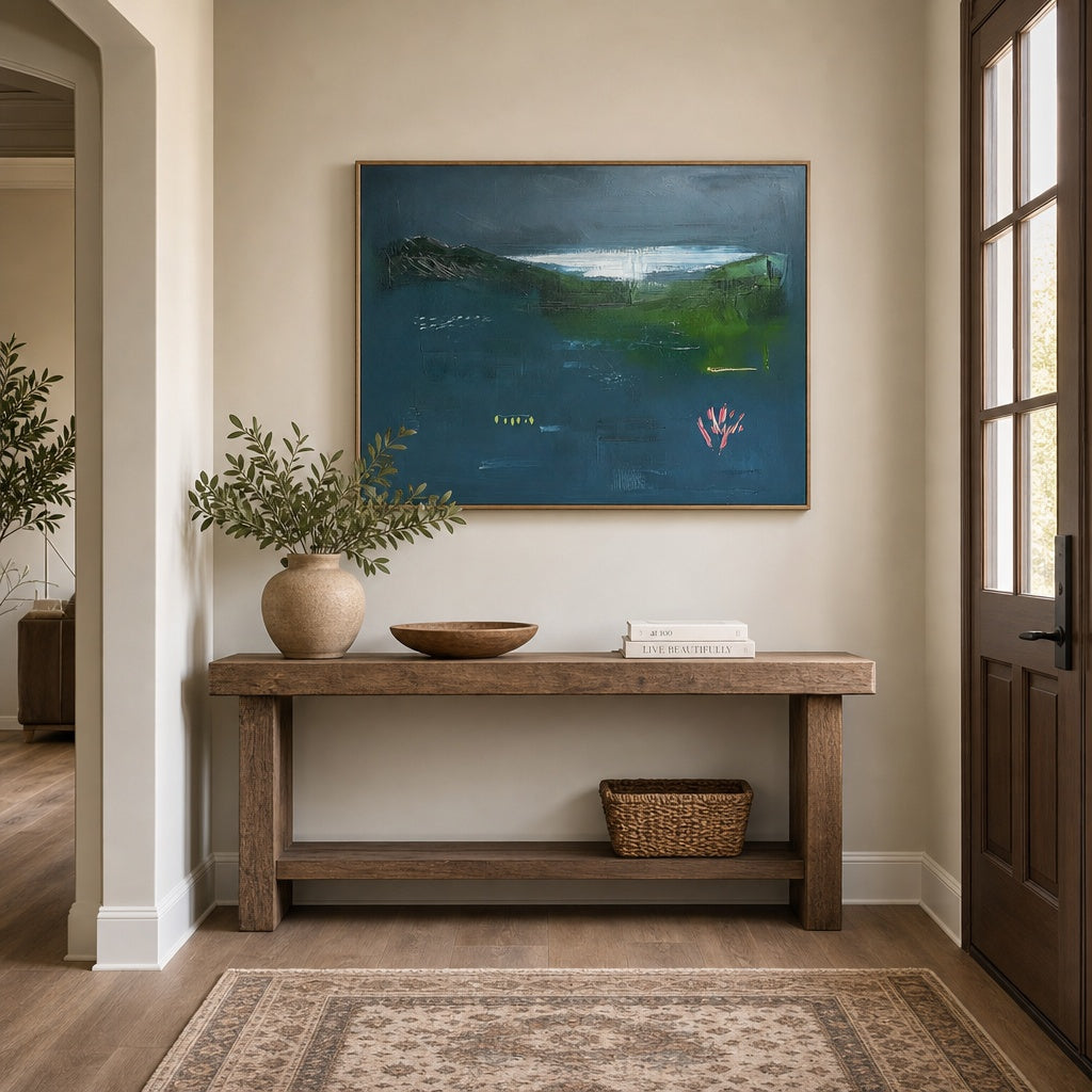 Blue Horizon Landscape