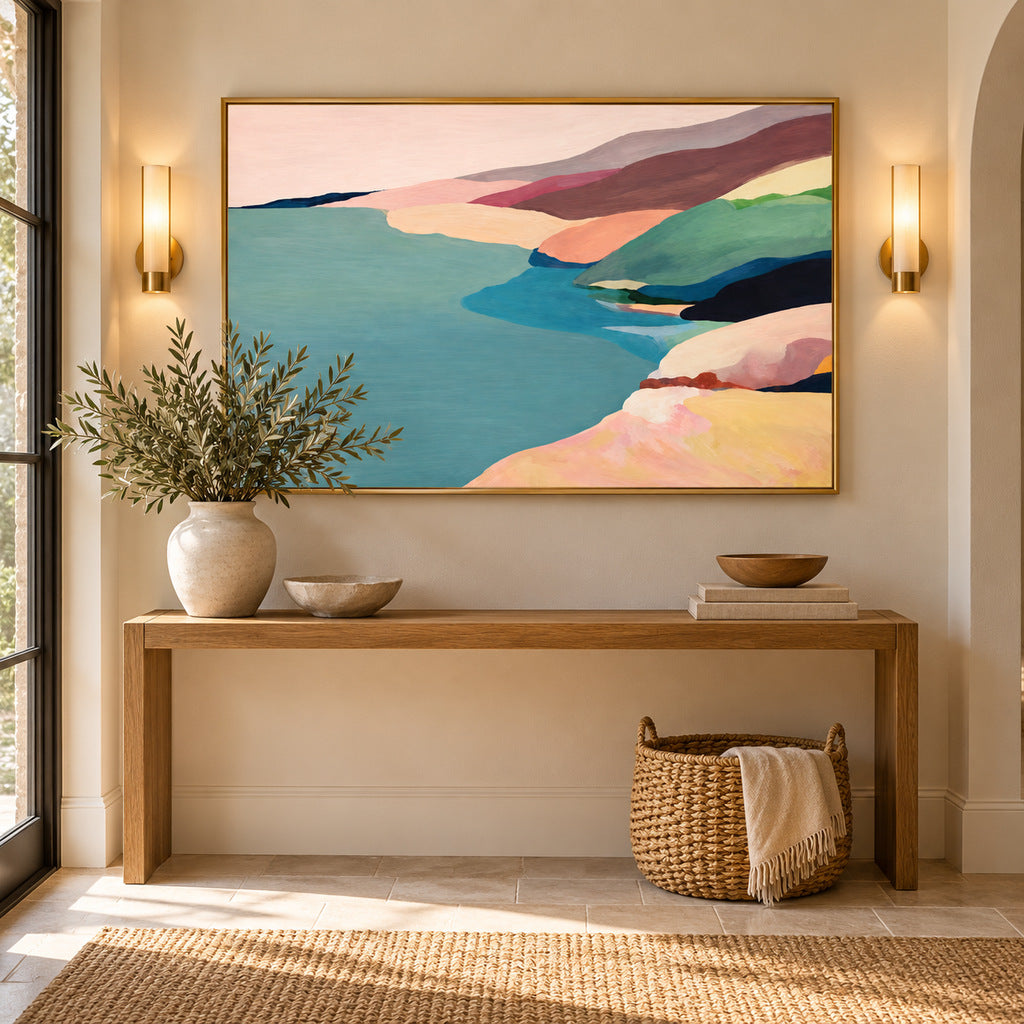 Pastel Coastline