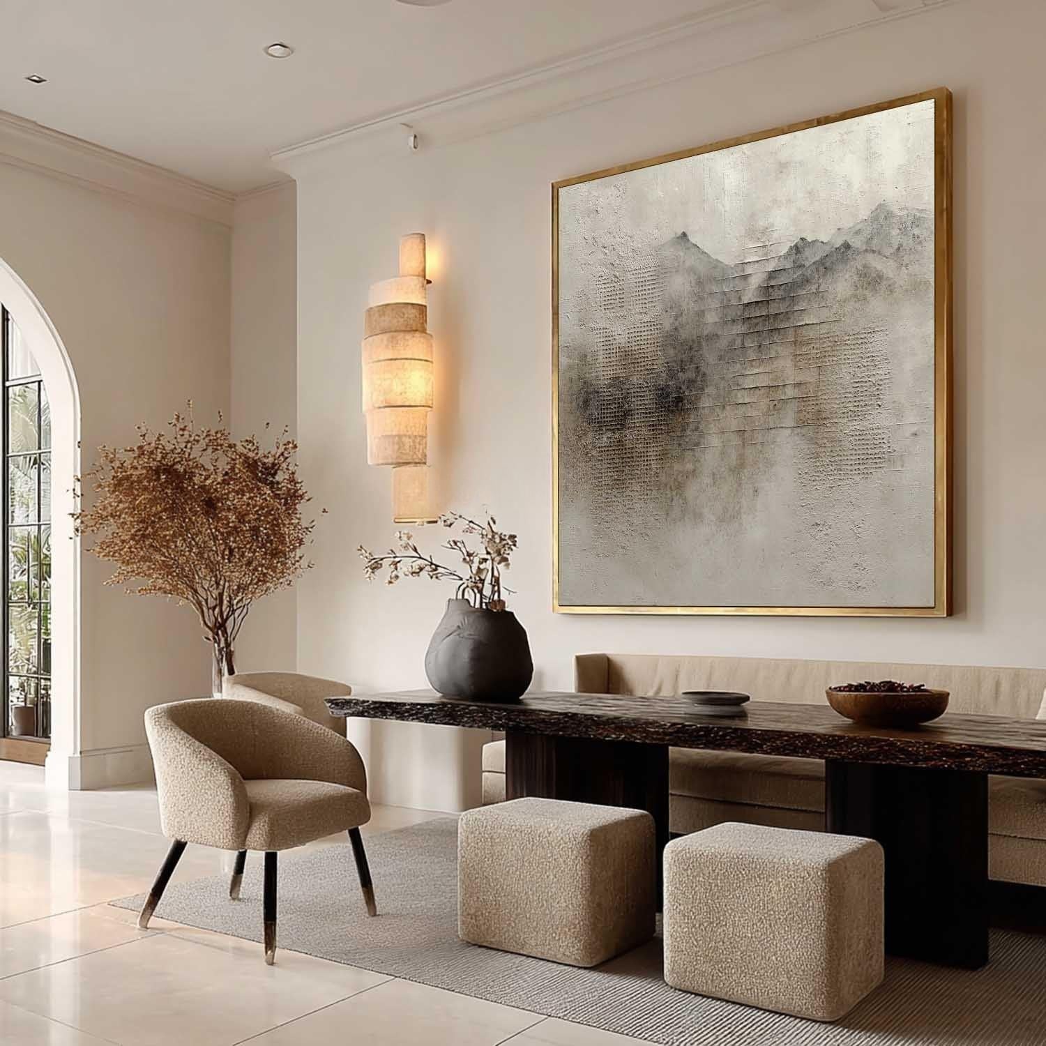 Wabi-Sabi Wall Art#TX001 - Viarteart