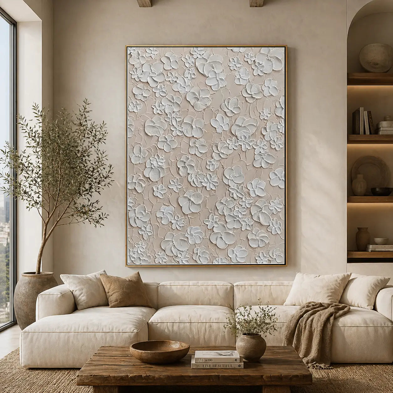 Plaster Art Texture Painting #SG011