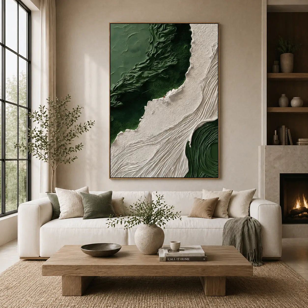 Plaster Art Texture Painting #SG008