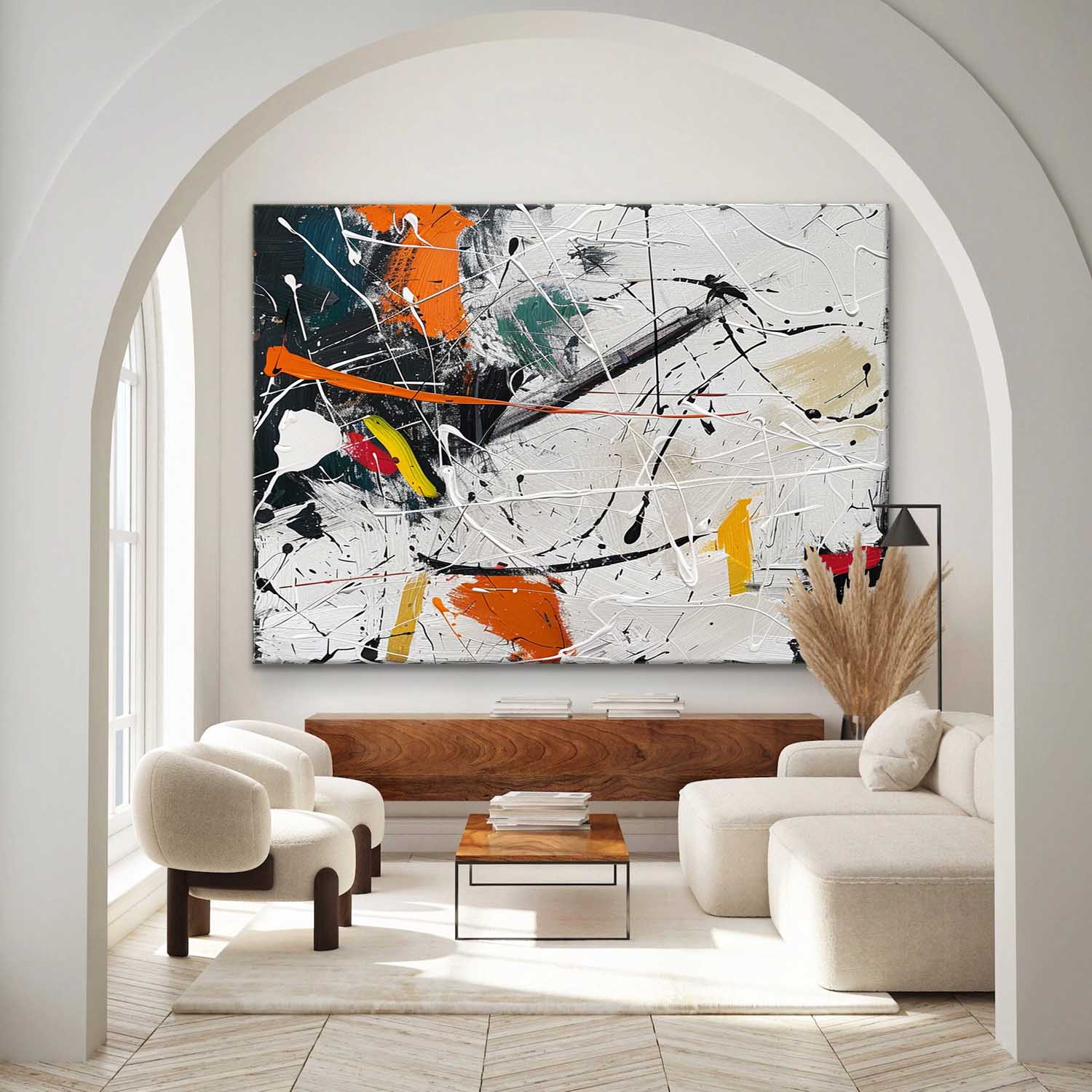 Abstract Expressionist Art AEA003 - Viarteart