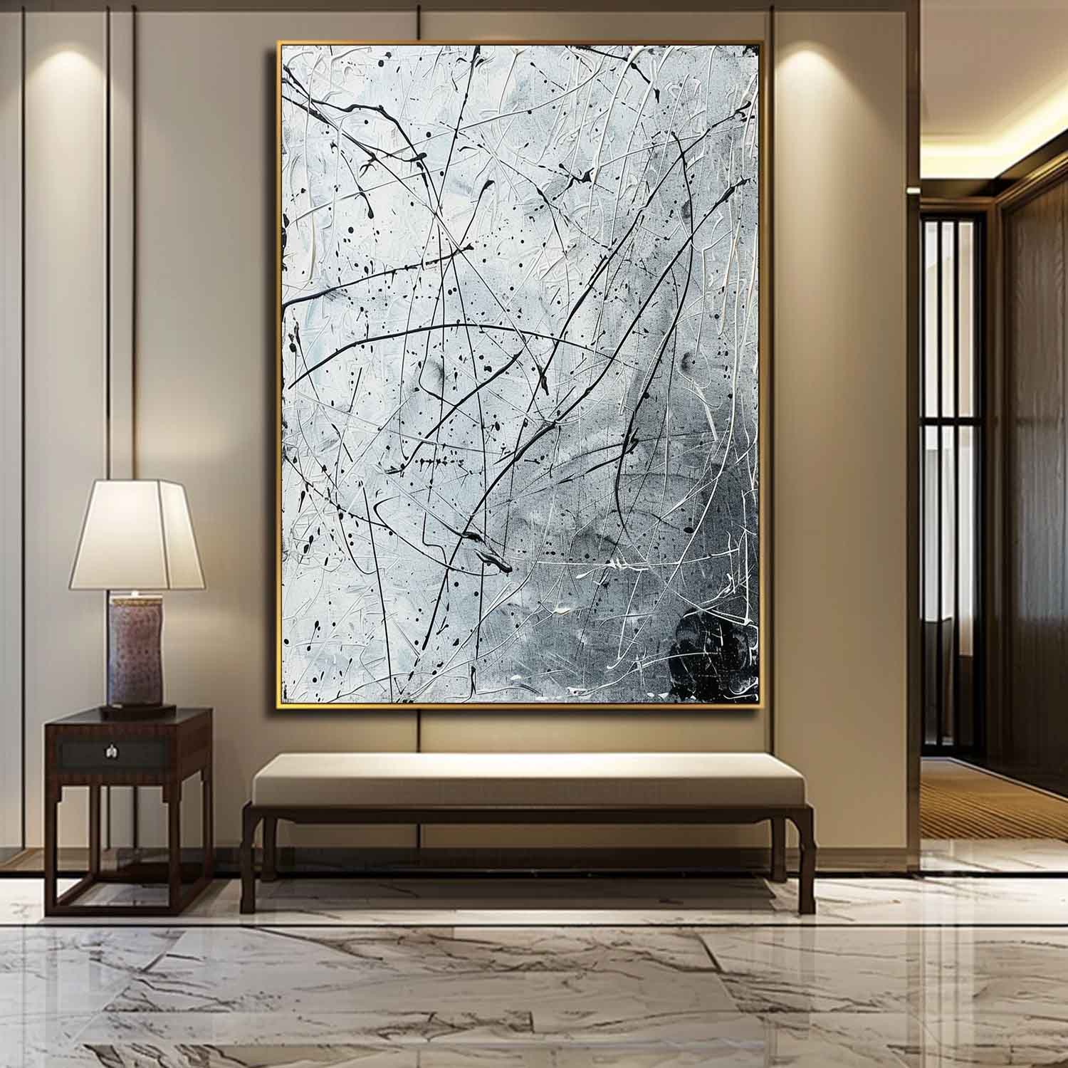 Abstract Expressionist Art AEA019 - Viarteart