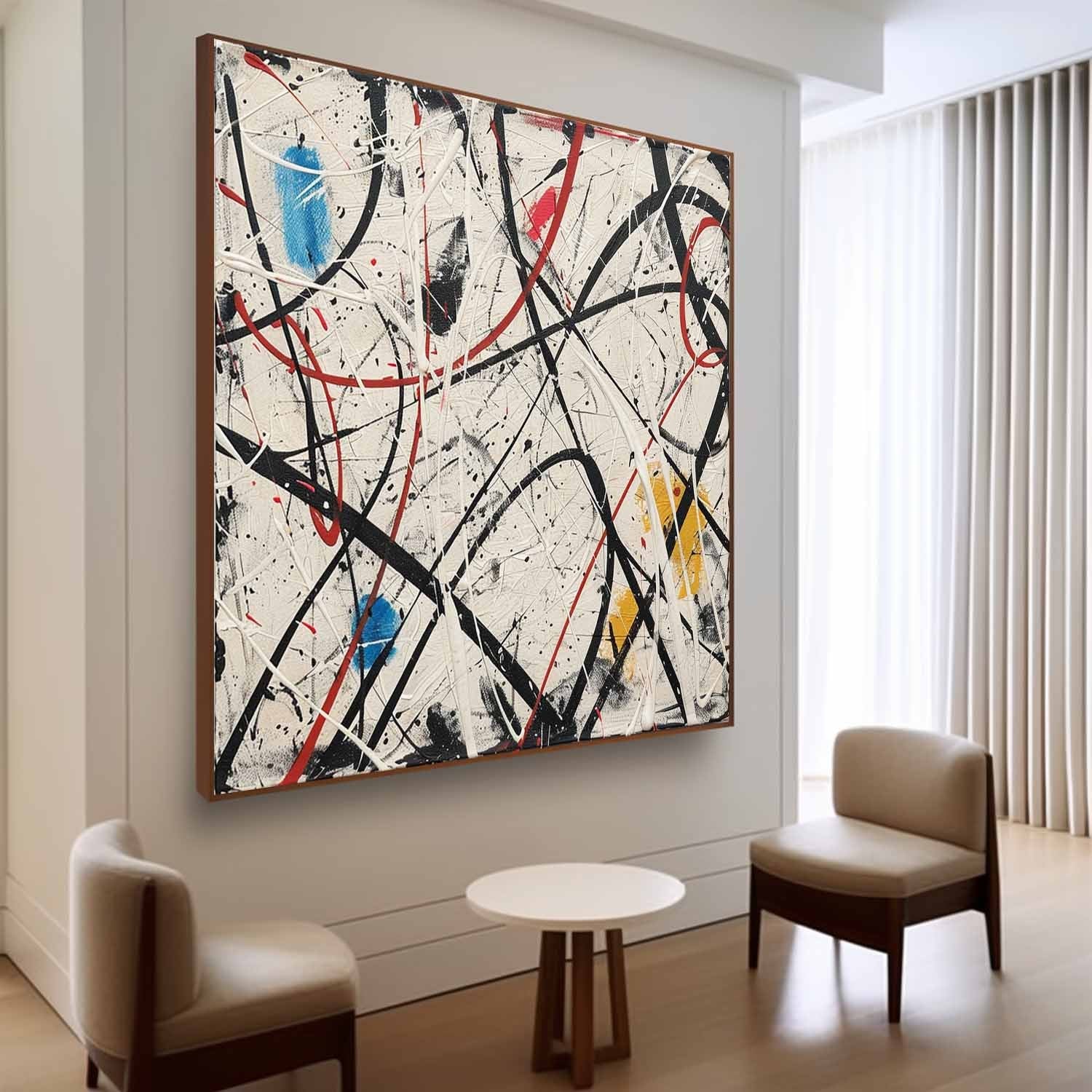 Abstract Expressionist Art AEA043 - Viarteart