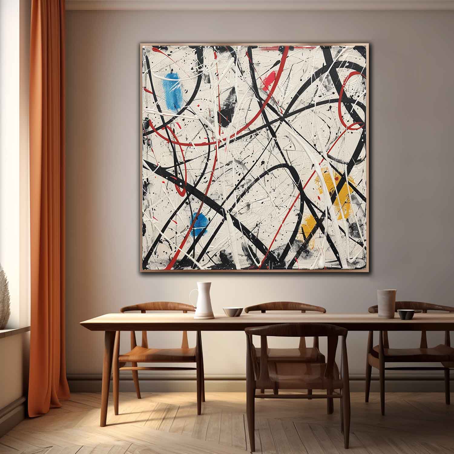 Abstract Expressionist Art AEA043 - Viarteart