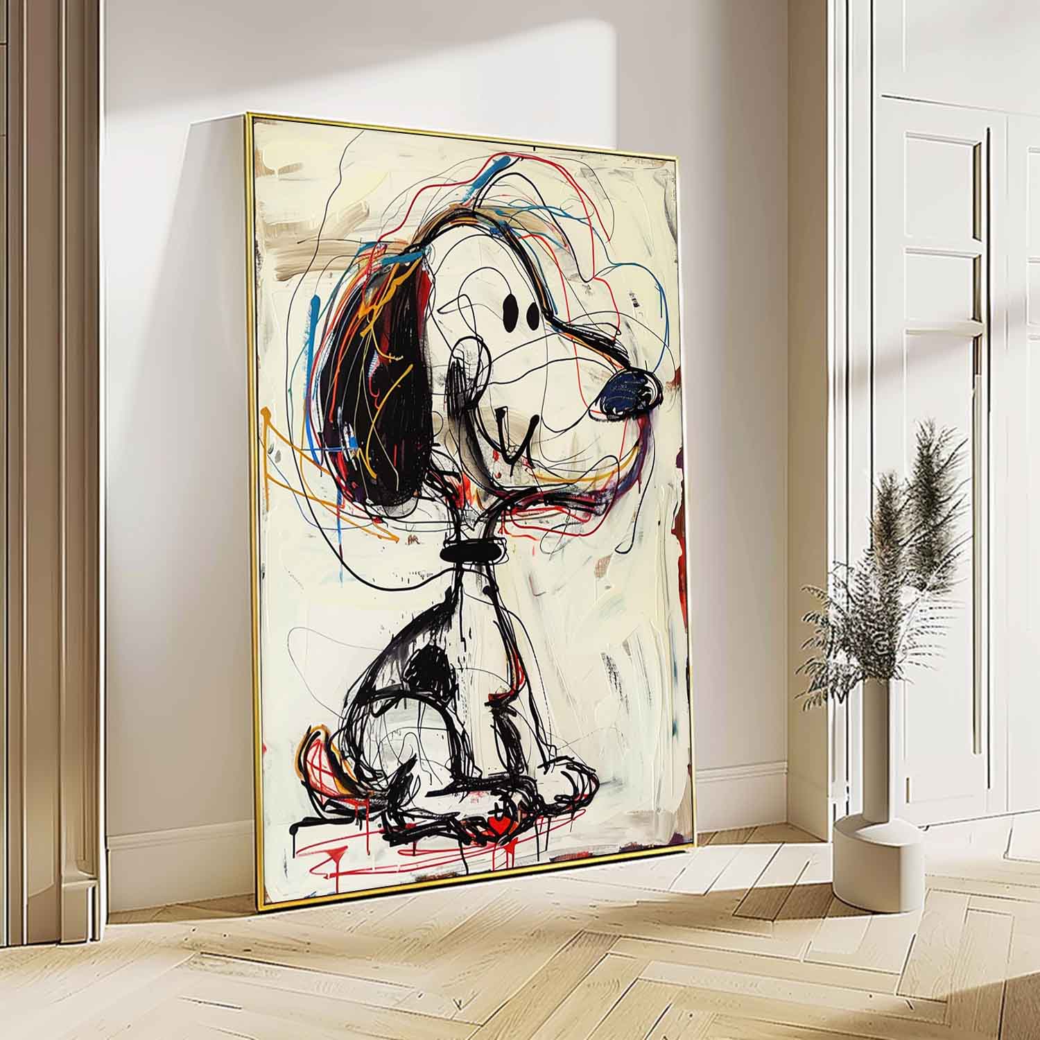 Abstract Graffiti Art GA001 - Viarteart