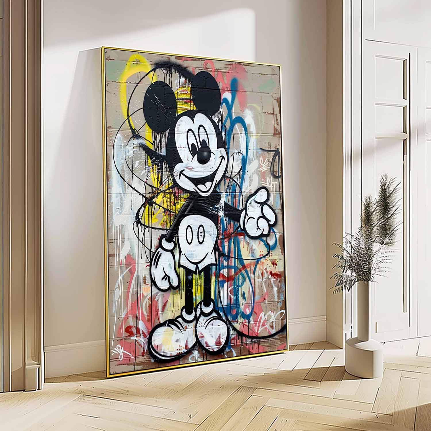 Abstract Graffiti Art GA047 - Viarteart