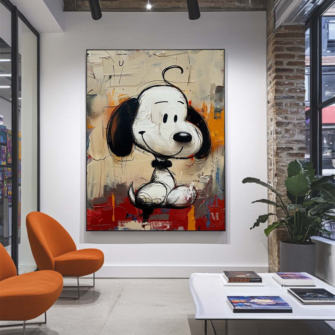 Abstract Graffiti Art GA055 - Viarteart