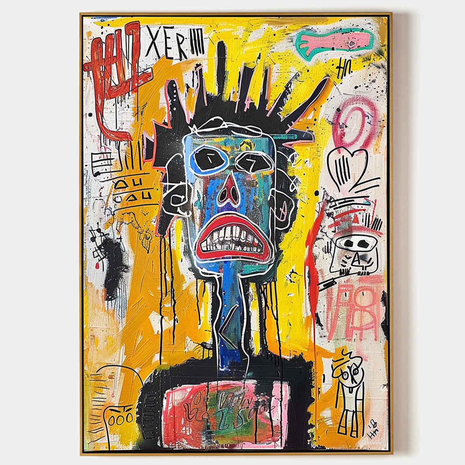 Abstract Graffiti Art GA139 - Viarteart