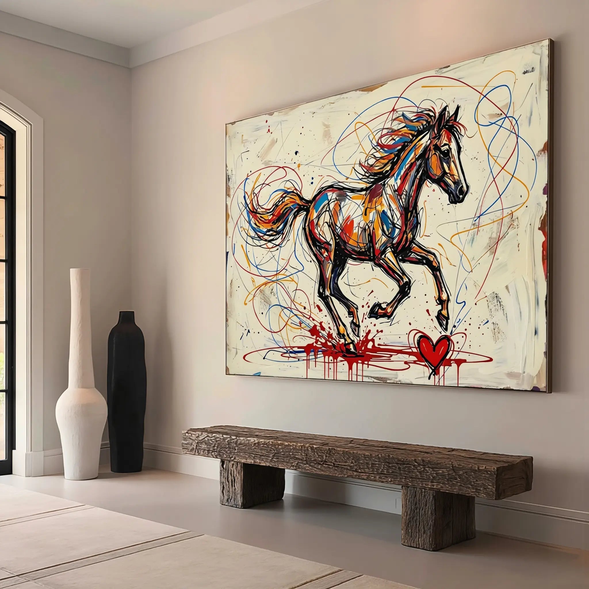 Abstract Graffiti Art GA202 - Viarteart