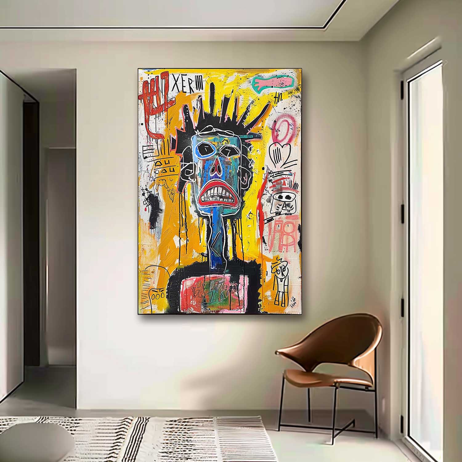 Abstract Graffiti Art GA204 - Viarteart