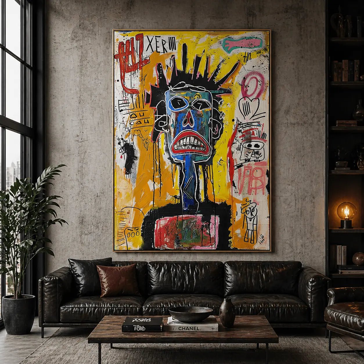 Abstract Graffiti Art GA204 - Viarteart