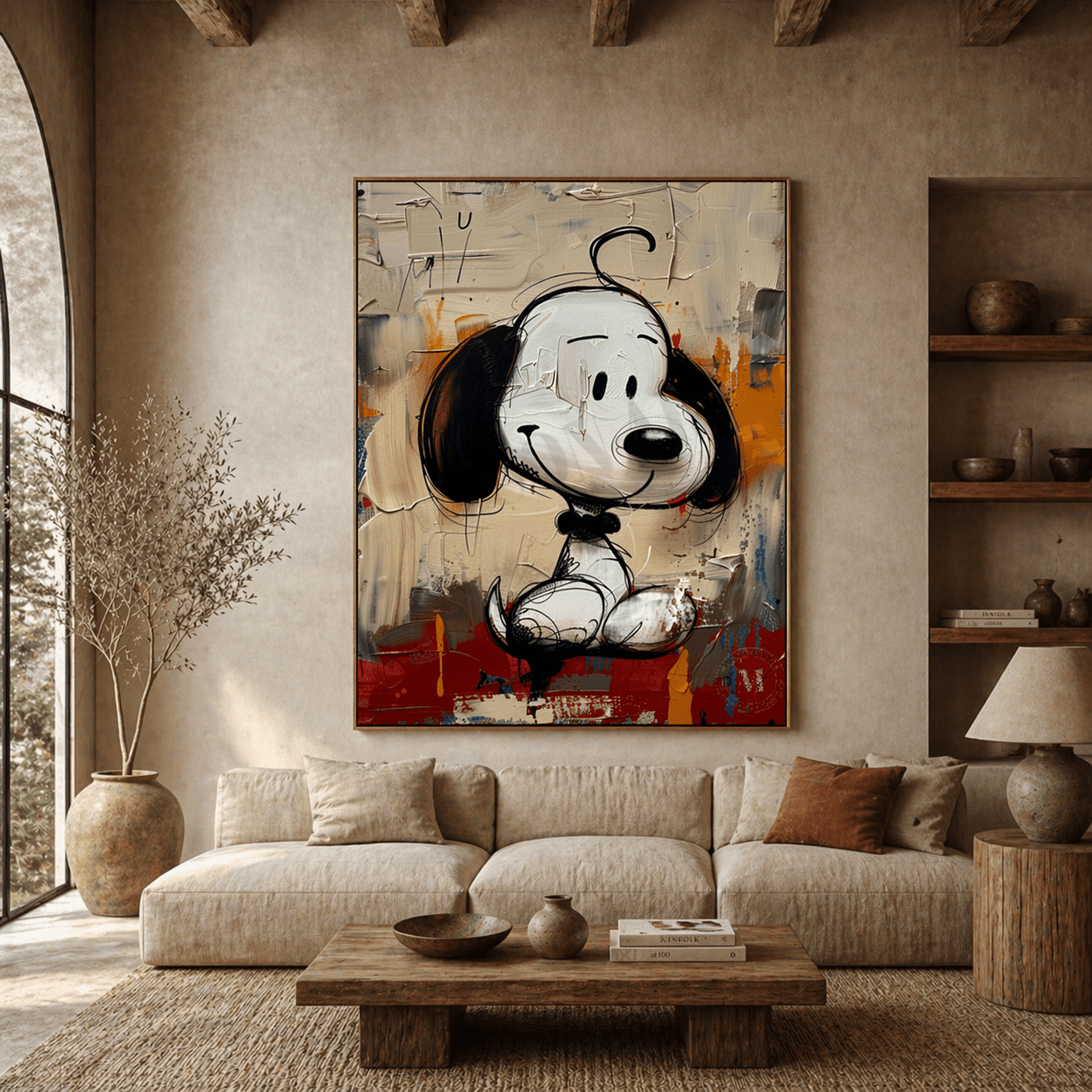 Abstract Graffiti Art GA206 - Viarteart