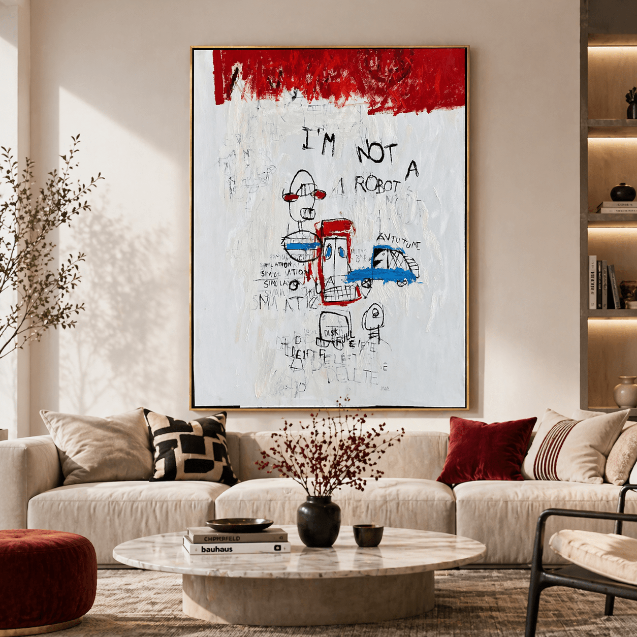 Abstract Graffiti Art GA245 - Viarteart