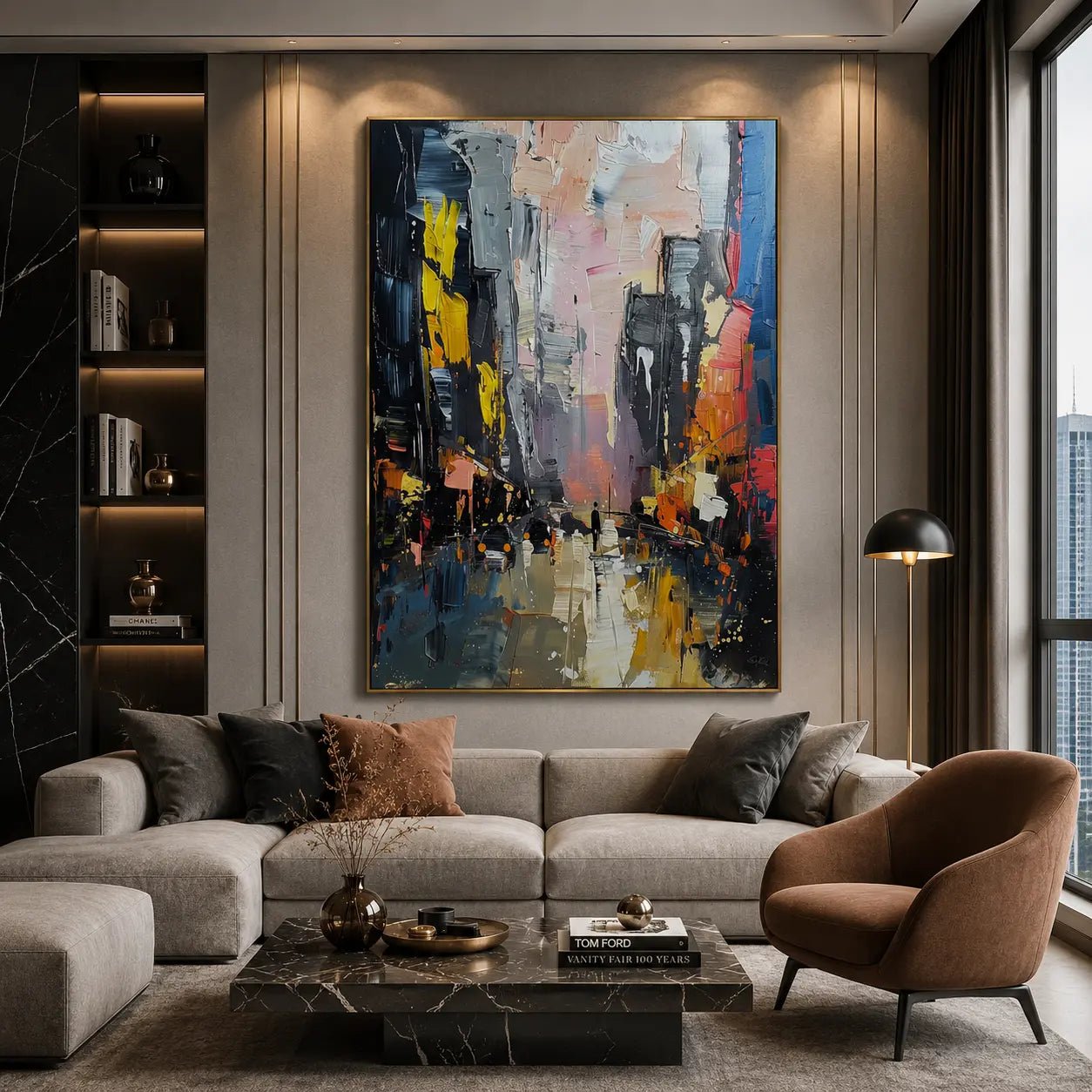 COLORFUL PAINTING CA001 - Viarteart