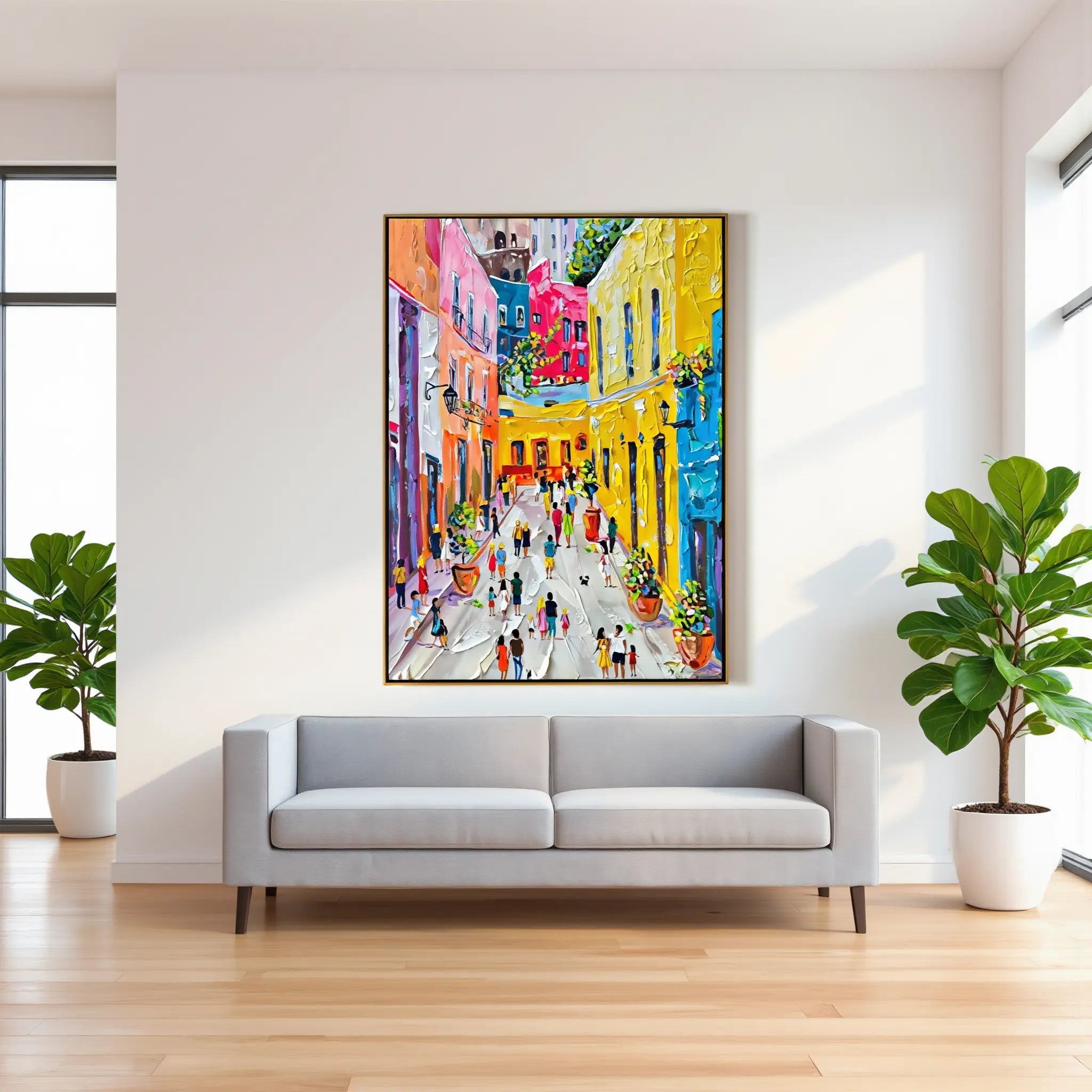 Colorful Painting CA004 - Viarteart
