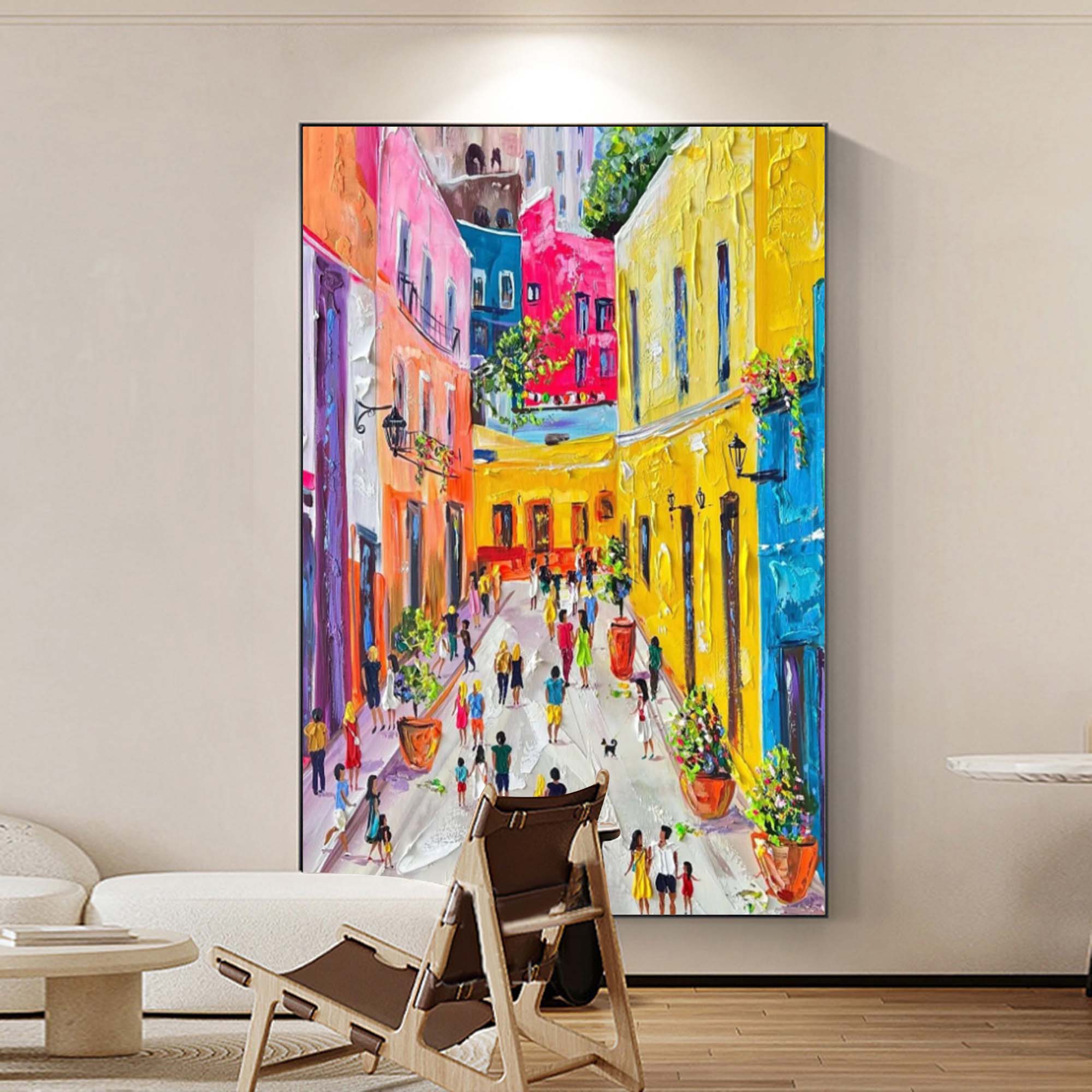 Colorful Painting CA004 - Viarteart