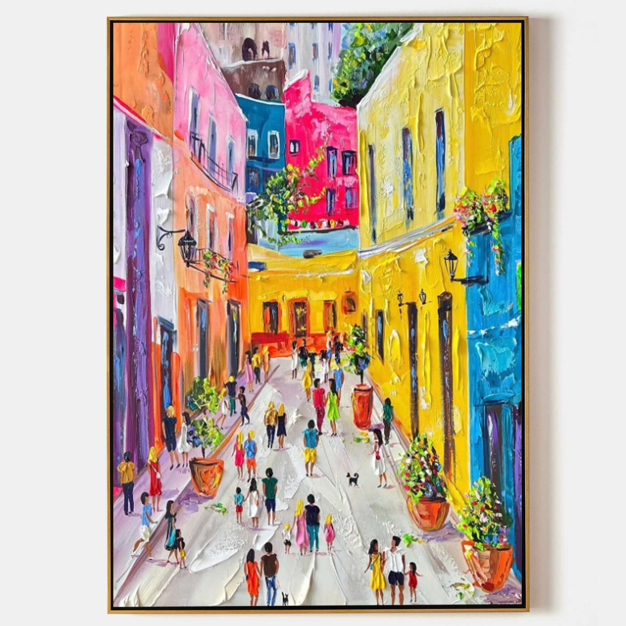 Colorful Painting CA004 - Viarteart