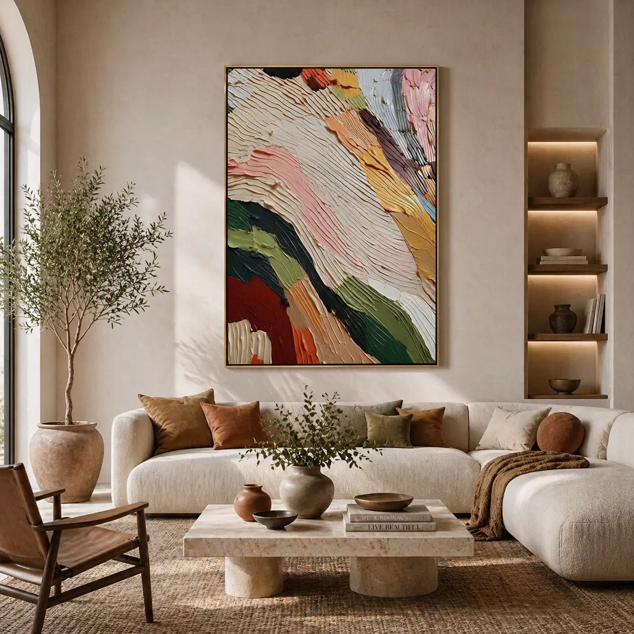 Colorful Painting CA006 - Viarteart