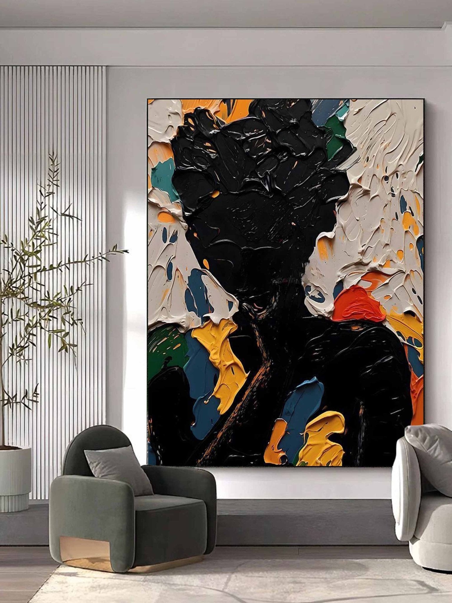 Colorful Painting #CA008 - Viarteart